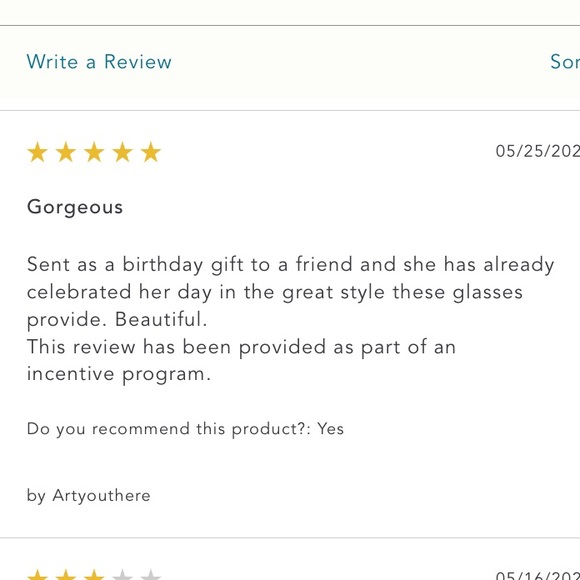 Anthropologie Eva Hopnail Wine Glasses NWT - Picture 7 of 11